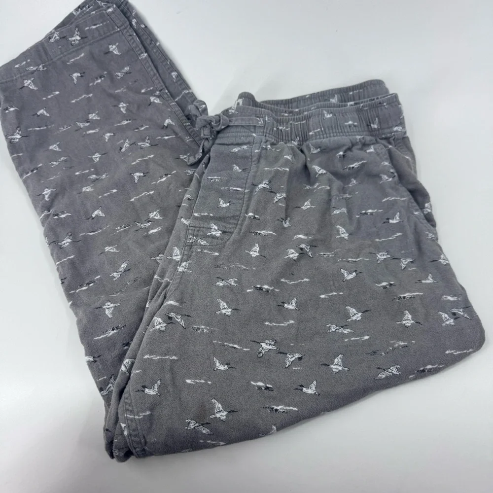 J. Crew Gray Pajama Pants with‎ Elastic Waistband